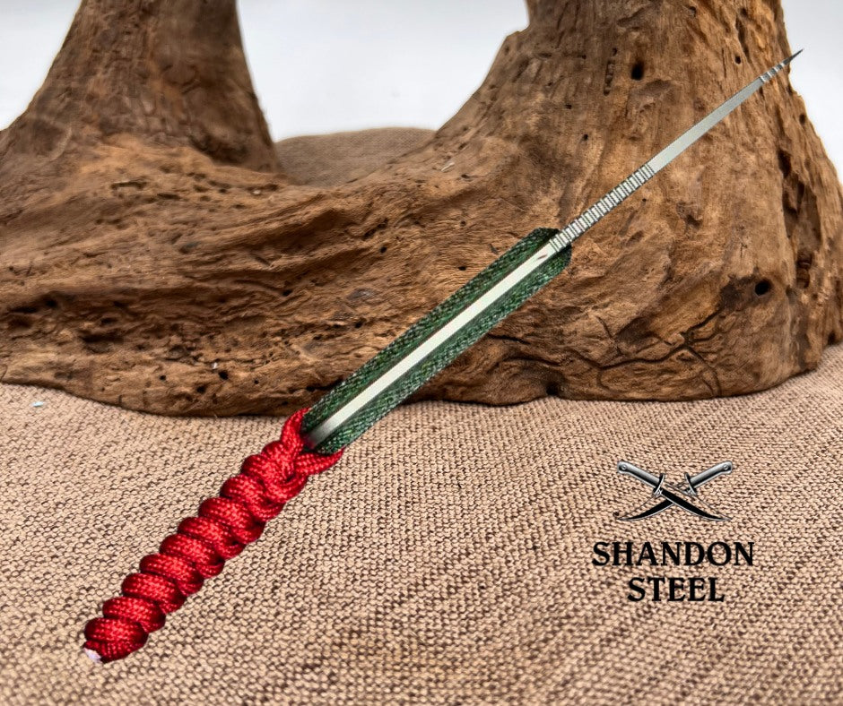 CIVIVI Baby Banter Fixed Blade Knife Micarta Handle (2.39" Nitro-V Blade) C23045-2