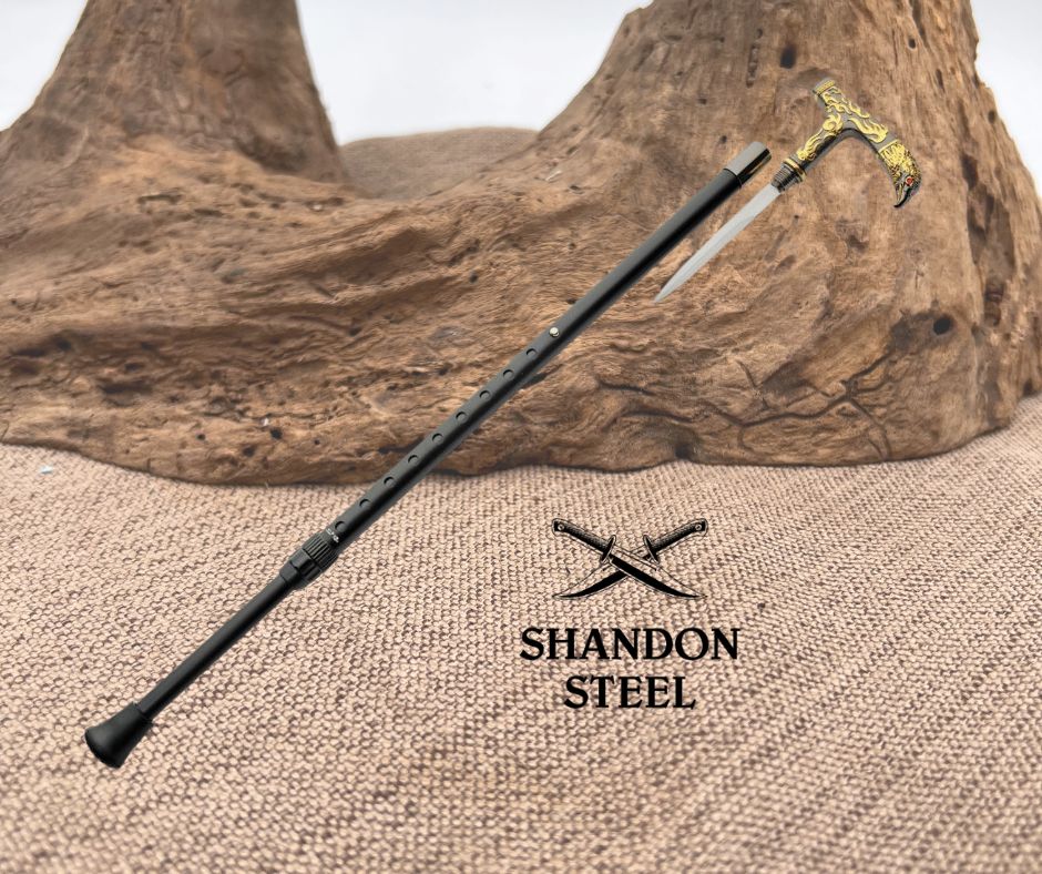 Adjustable Phoenix Sword Cane CN927035