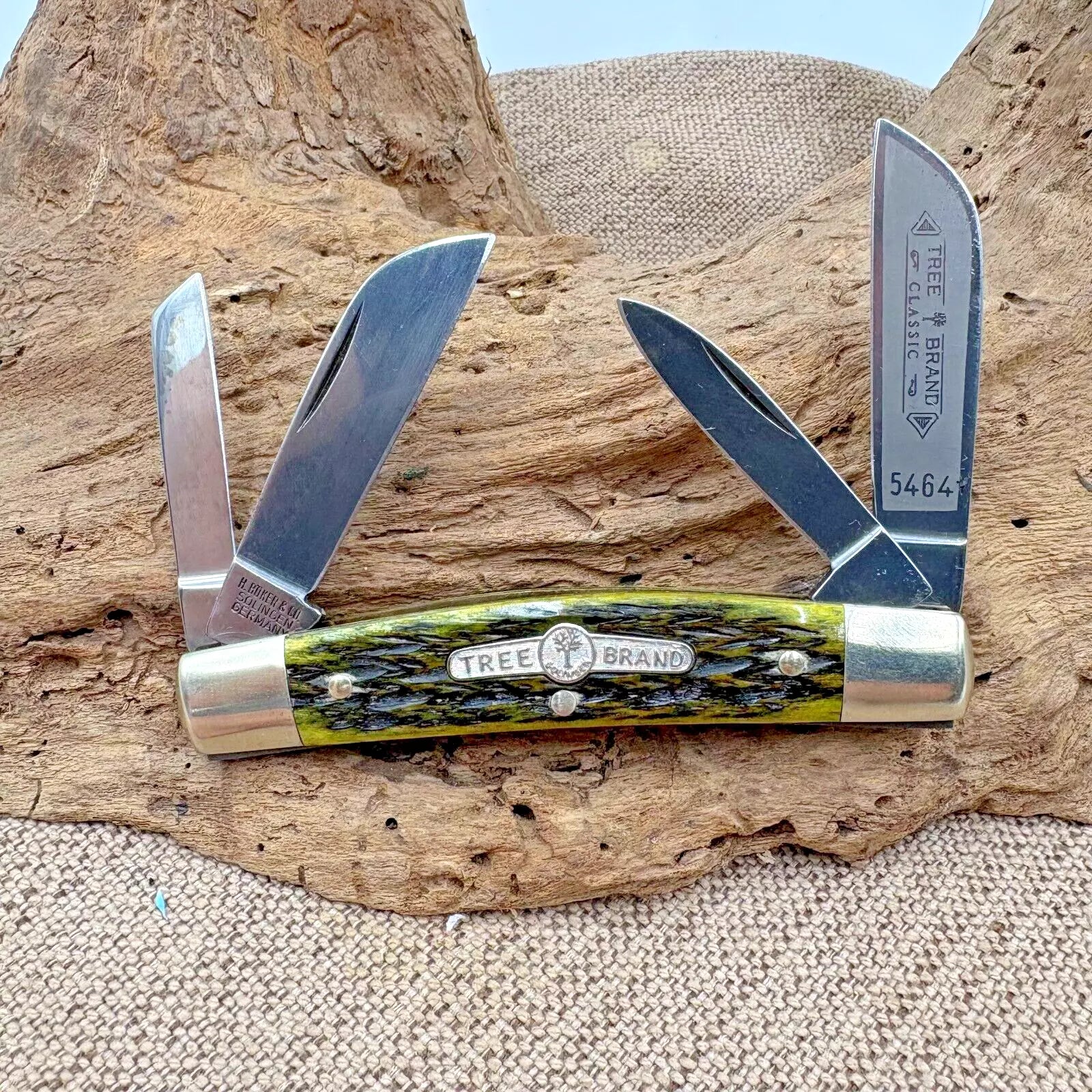 VINTAGE BOKER TREE BRAND CLASSIC 5464 CONGRESS SOLINGEN GERMANY NEAR MINT (102)