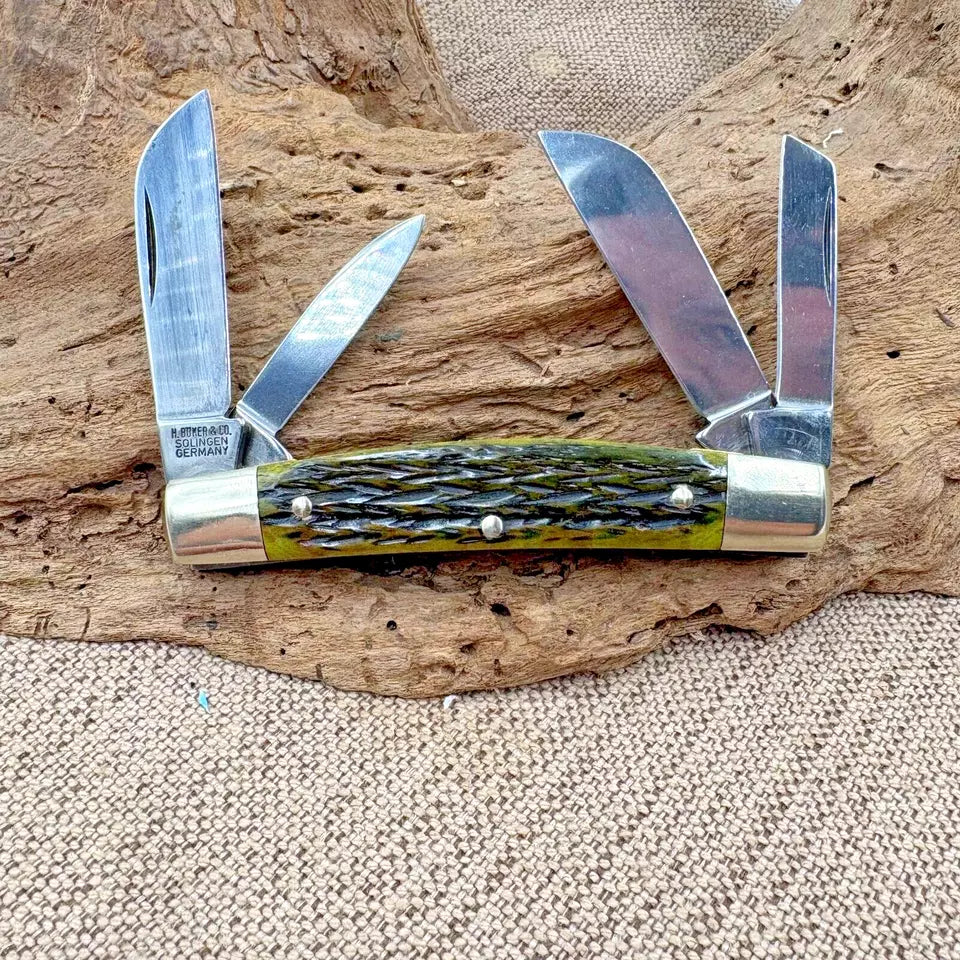 VINTAGE BOKER TREE BRAND CLASSIC 5464 CONGRESS SOLINGEN GERMANY NEAR MINT (102)