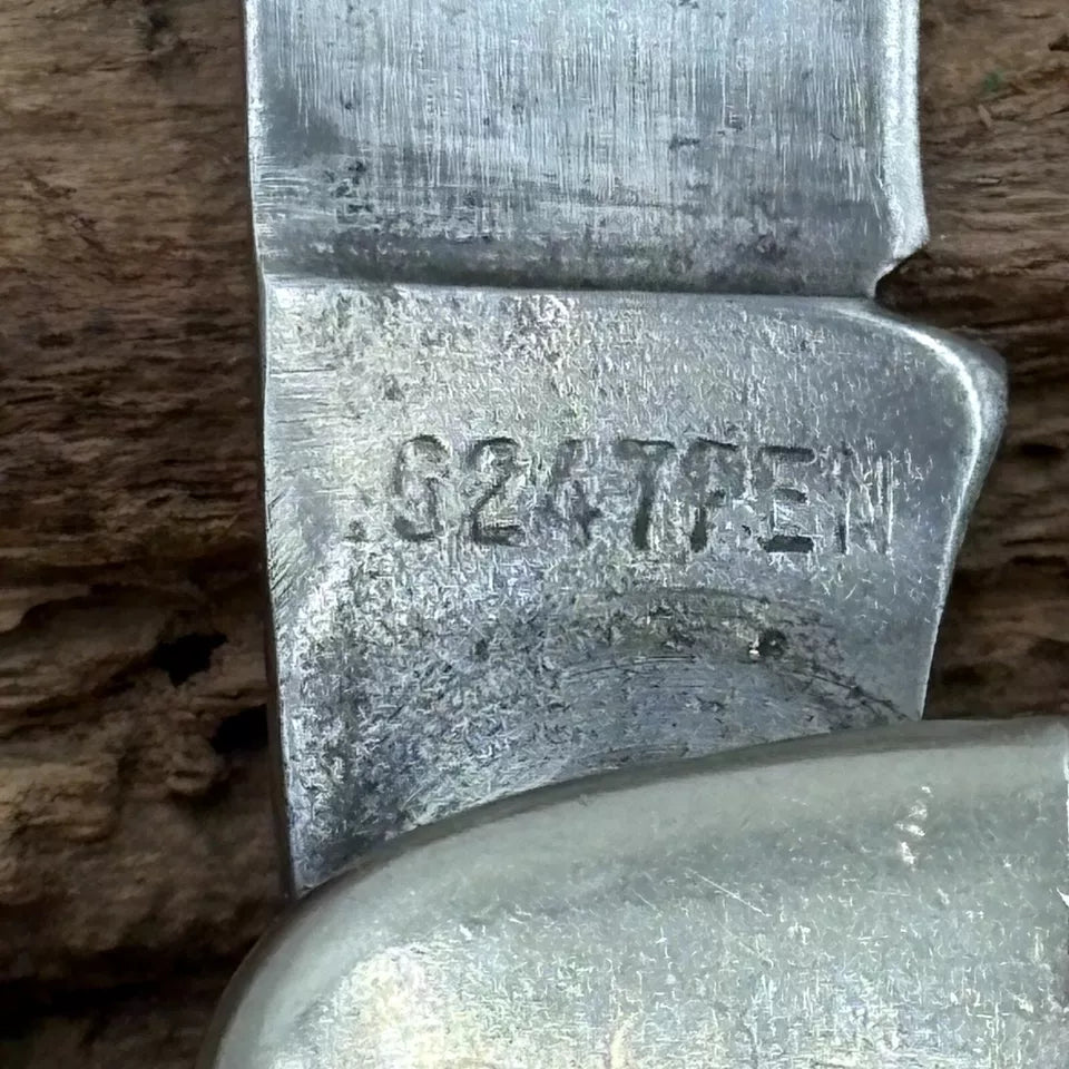 VINTAGE 10 DOT 1980 CASE XX 6247 PEN POCKETKNIFE 2 BLADE TRADITIONAL FOLDER (84)