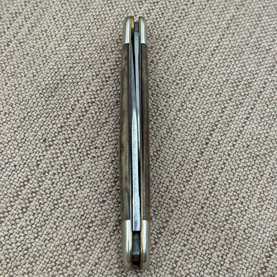 VINTAGE 10 DOT 1980 CASE XX 6247 PEN POCKETKNIFE 2 BLADE TRADITIONAL FOLDER (84)