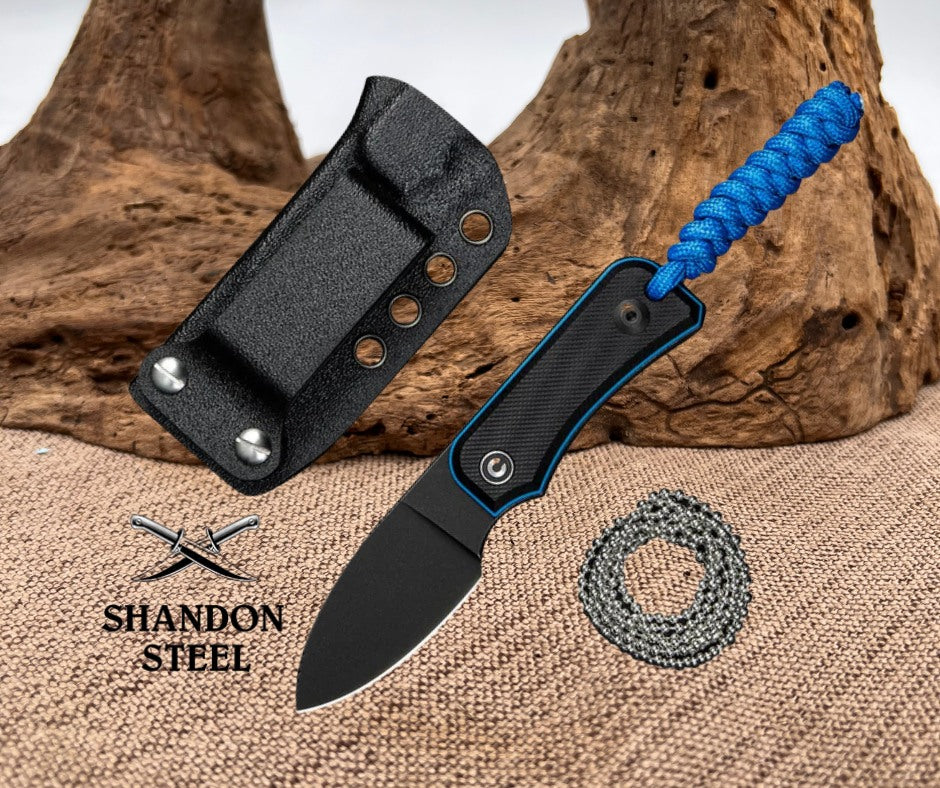 CIVIVI Baby Banter Fixed Blade Knife G10 Handle (2.39" Nitro-V Blade) C23045-1