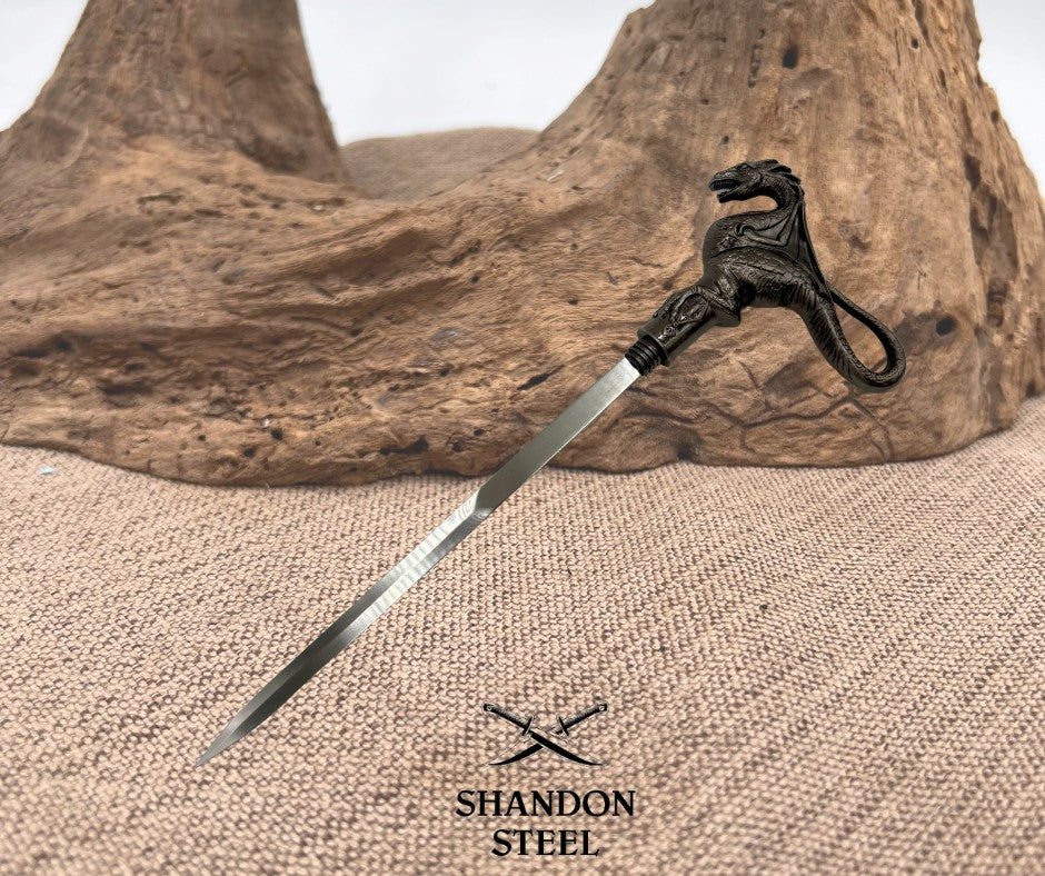 Dragon Walking Cane With Sword 35" Overall