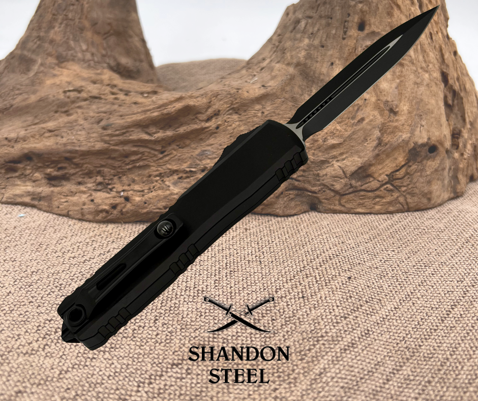 Microtech ULTRATECH GEN III ZBP D/E BLACK STANDARD TACTICAL 1122-1T