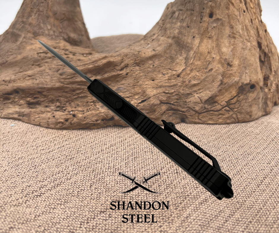 Microtech ULTRATECH GEN III ZBP D/E BLACK STANDARD TACTICAL 1122-1T