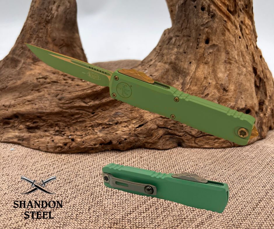 Microtech Ultratech Gen III ZBP Baja 1121-1BJ-C18Z15