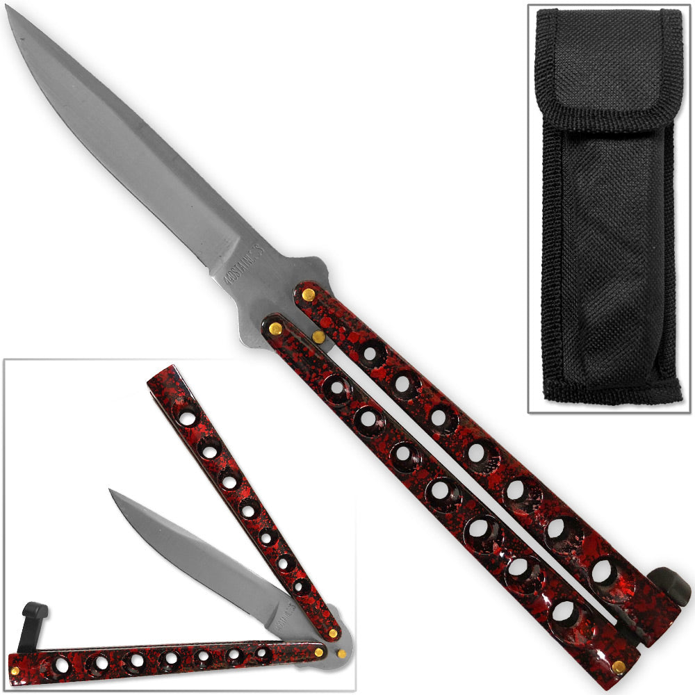 Red Butterfly knife 2036RD