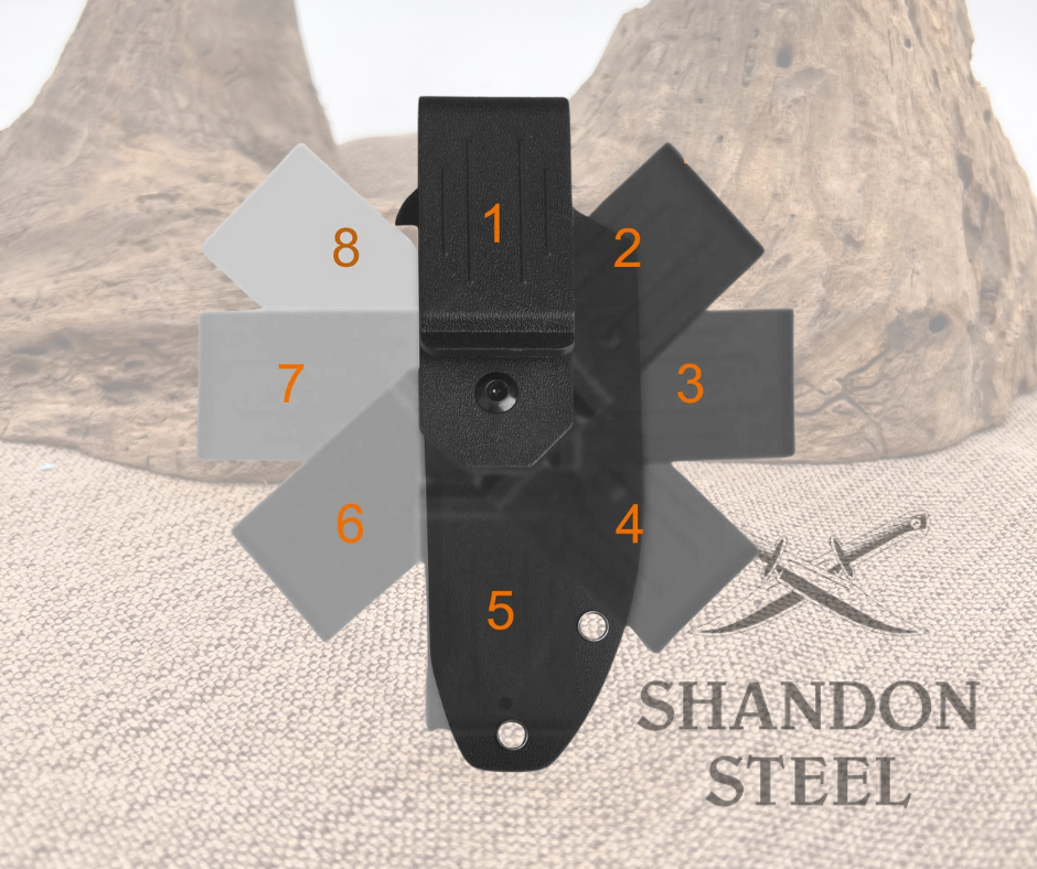 QSP Canary Fixed Blade Knife QS155-A1