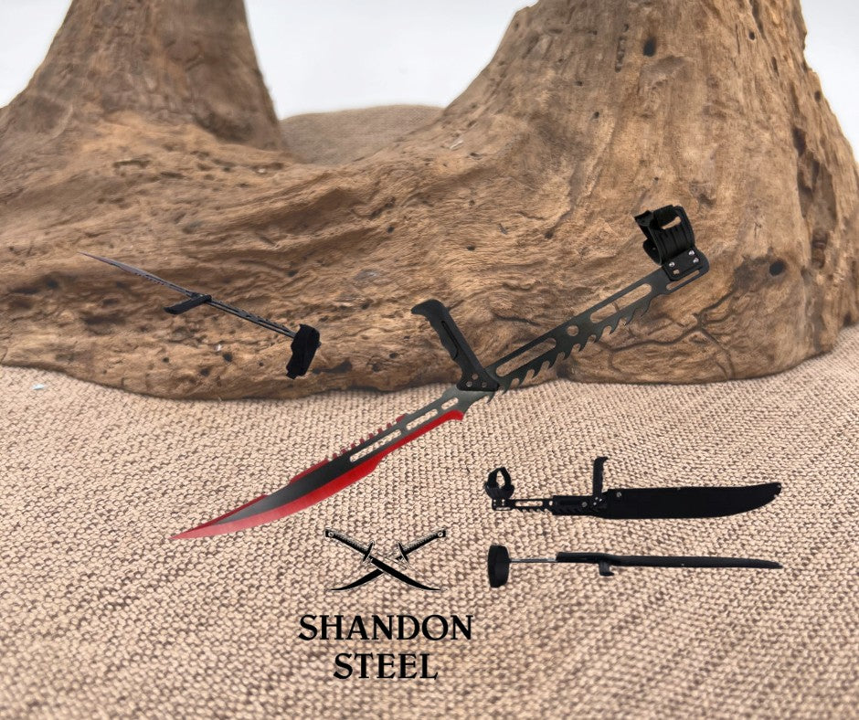 Red Tactical Ninja Forearm Sword 1809-4RD