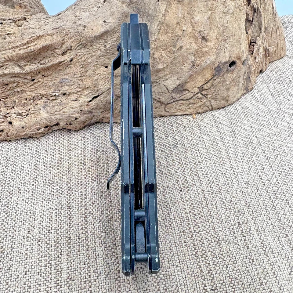 Smith and Wesson Border Guard Folding Knife 4.25" 7Cr17 Blade Aluminum Handle 88