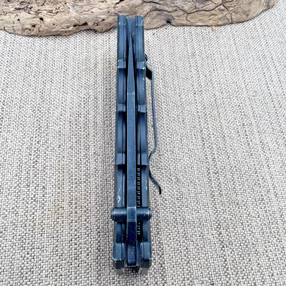 Smith and Wesson Border Guard Folding Knife 4.25" 7Cr17 Blade Aluminum Handle 88