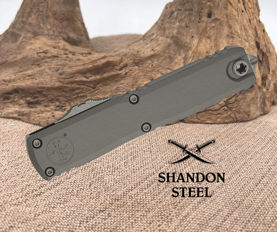 Microtech ULTRATECH GEN III ZBP S/E APOCALYPTIC STANDARD NATURAL CLEAR 1121-10APNC