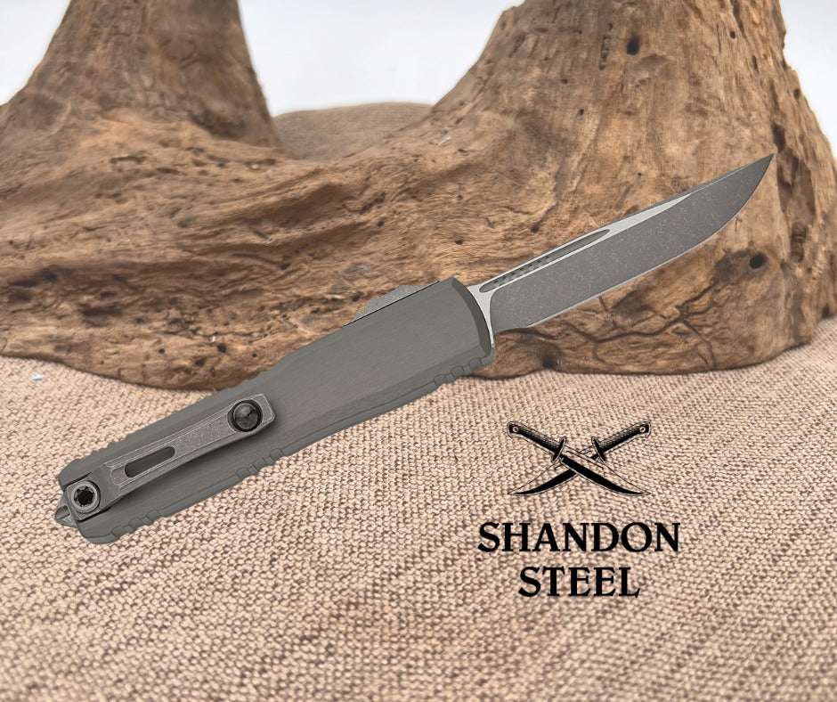 Microtech ULTRATECH GEN III ZBP S/E APOCALYPTIC STANDARD NATURAL CLEAR 1121-10APNC